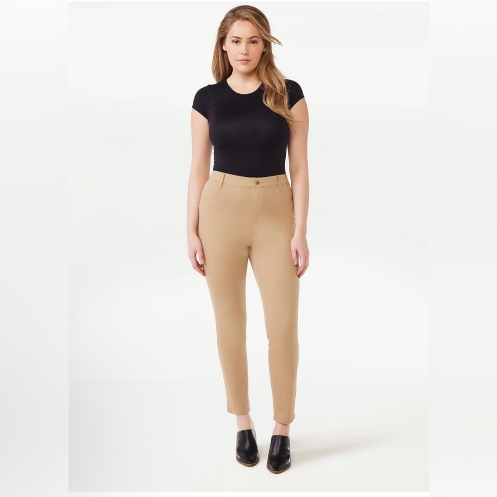 Time and Tru Women's High Rise Jeggings, 29" Inseam